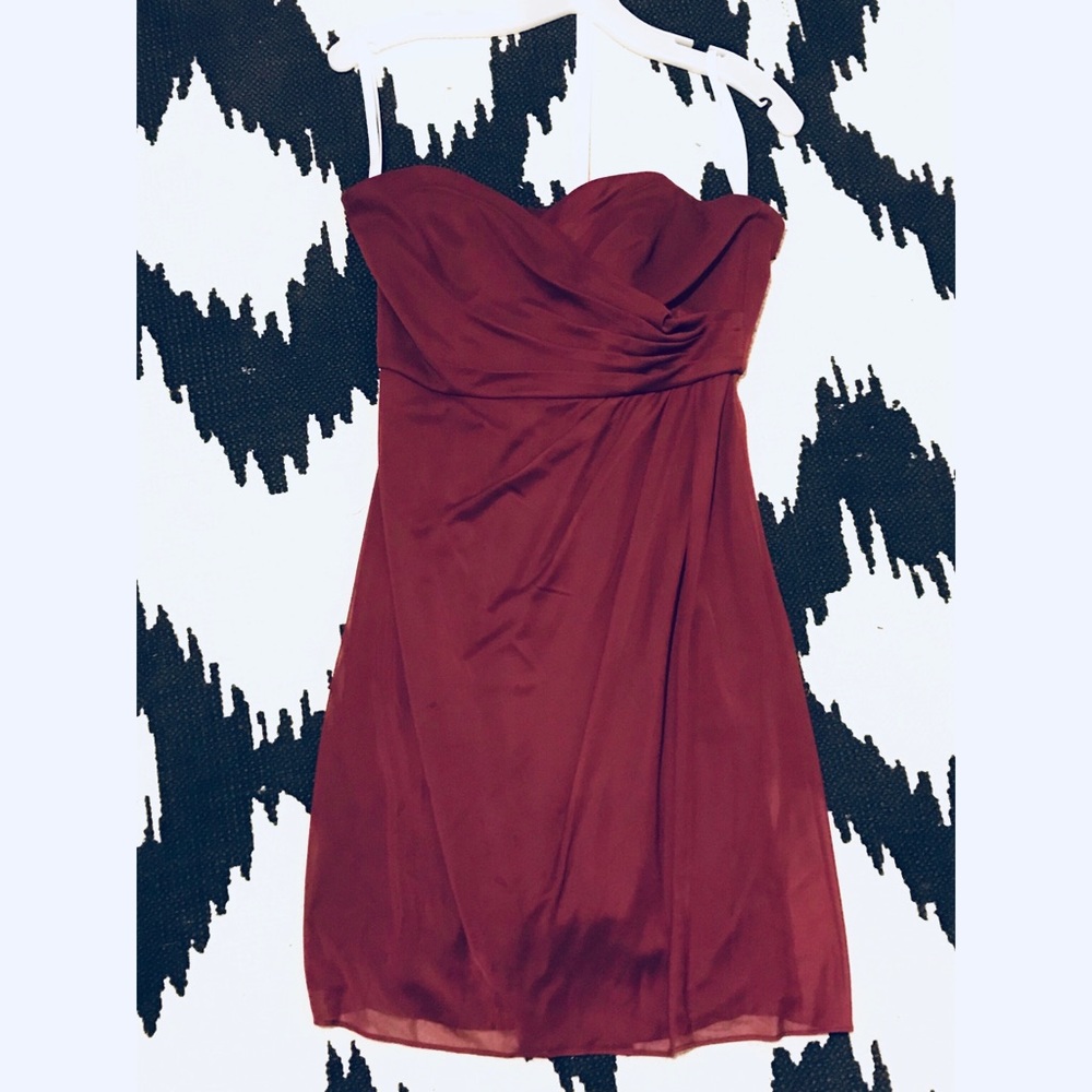 David’s bridal bridesmaid dress